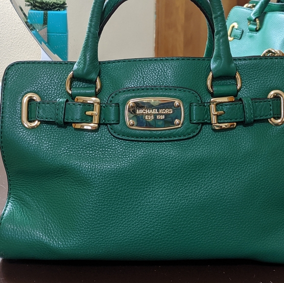 Michael Kors green handbag - Picture 4 of 4